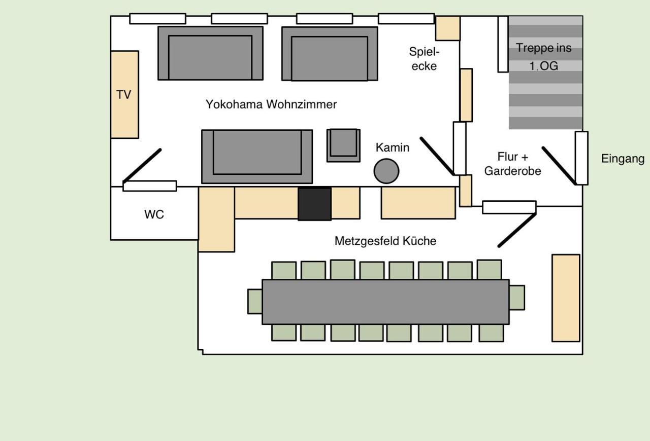 Ferienhaus Backesgarten Fuer 22 Personen Neichen Exterior photo